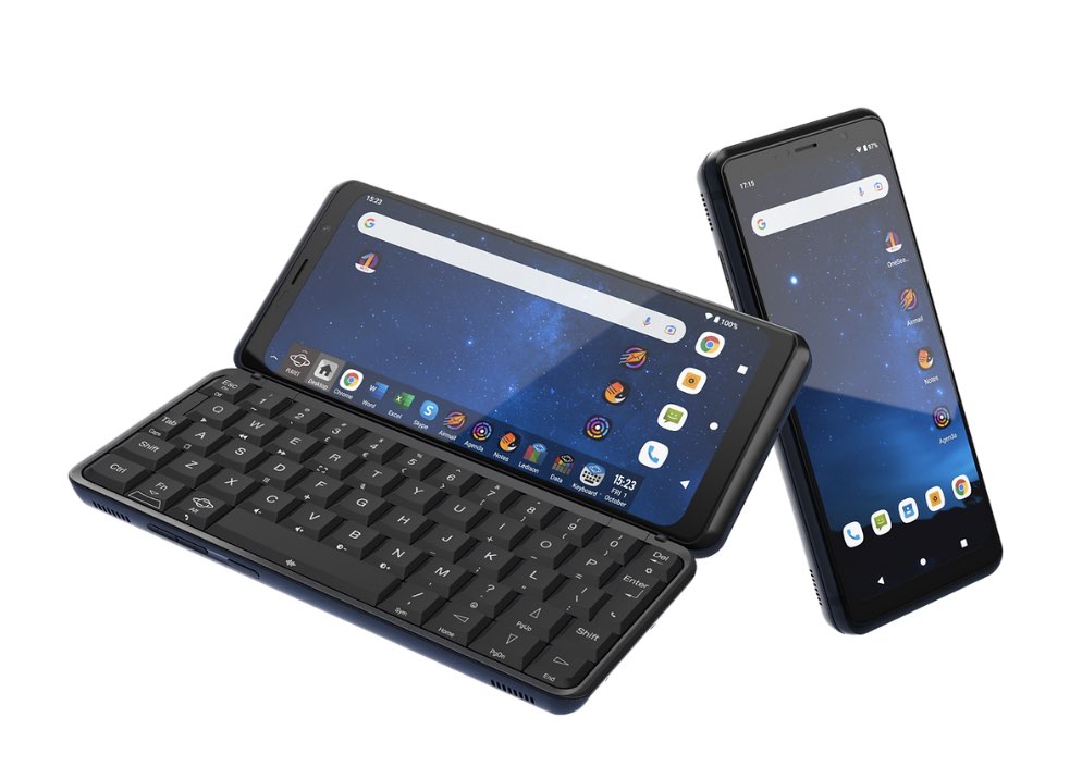 Image illustrant l'utilisation d'un clavier externe avec un smartphone