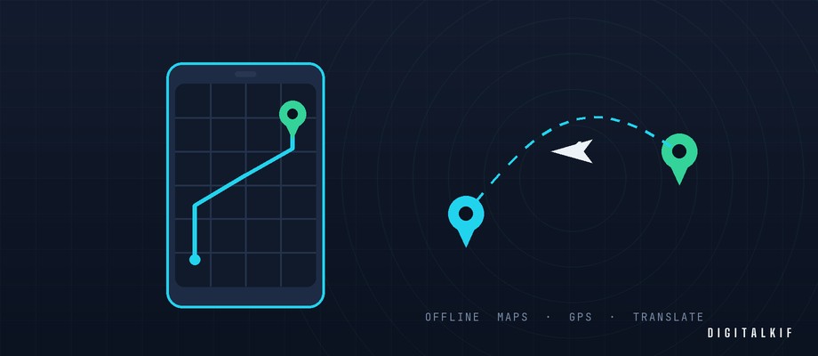 Illustration des meilleures applications mobiles pour voyager pendant les vacances