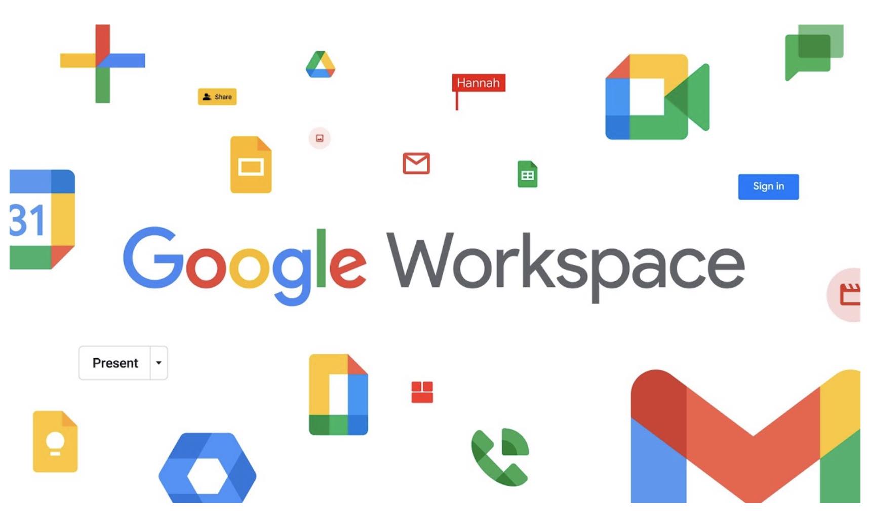 Illustration des fonctionnalités avancées de Google Workspace