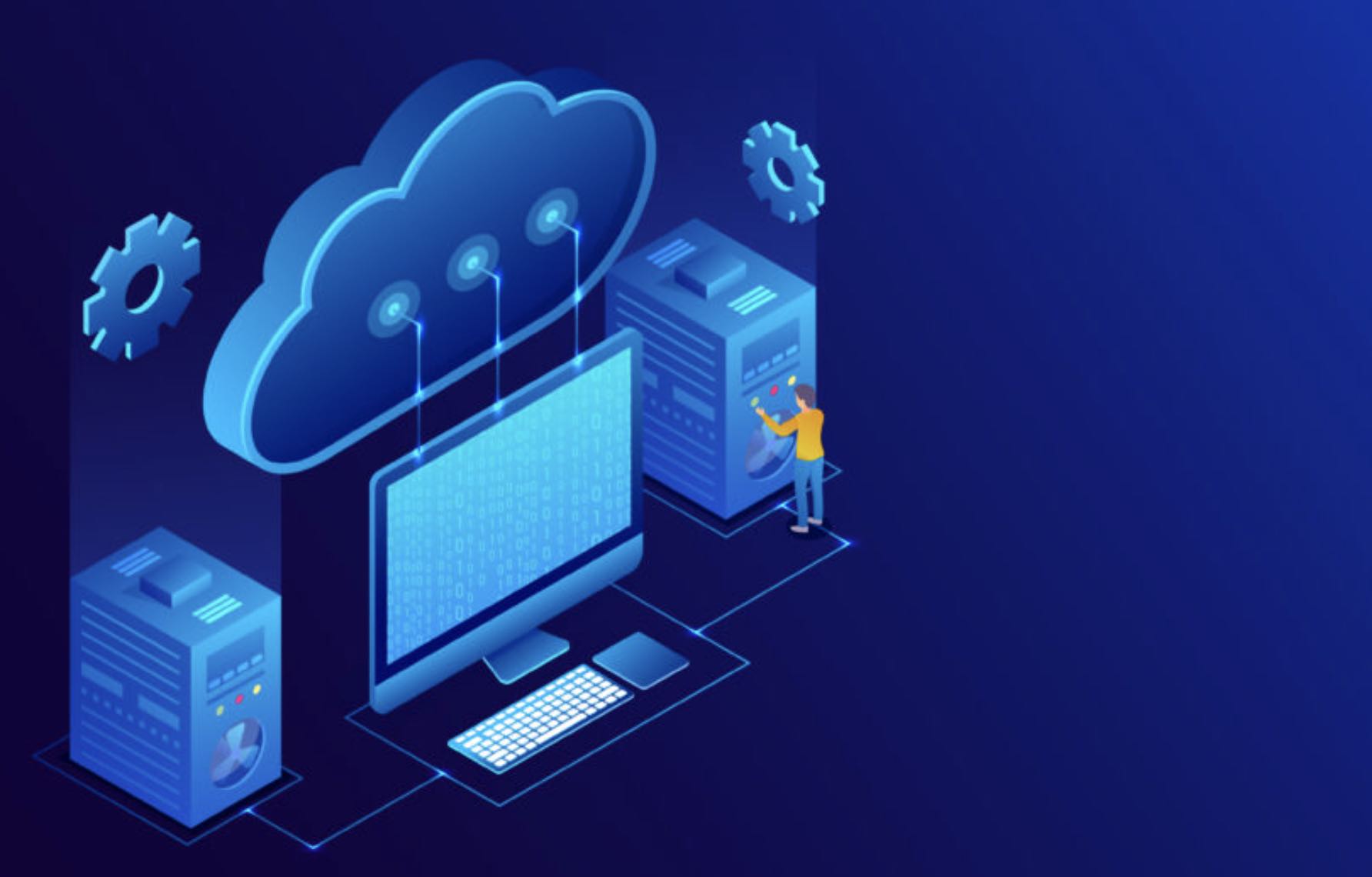 Illustration représentant des erreurs de sauvegarde et de perte de données cloud