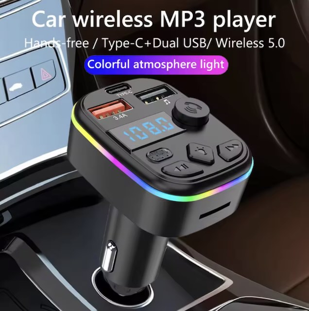 Transmetteur FM sans fil pour voiture