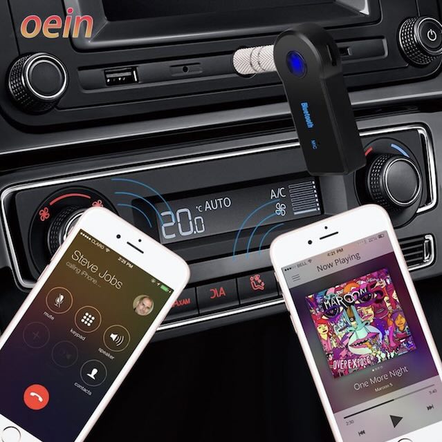 Adaptateur émetteur récepteur Bluetooth 5.0 sans fil 2 en 1
