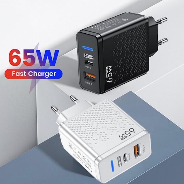Chargeur de Charge rapide 65W