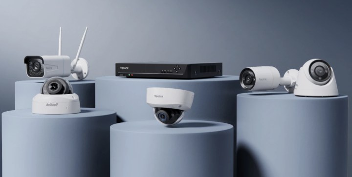 Kit caméras de surveillance 4 canaux (NVR + 4 caméras)