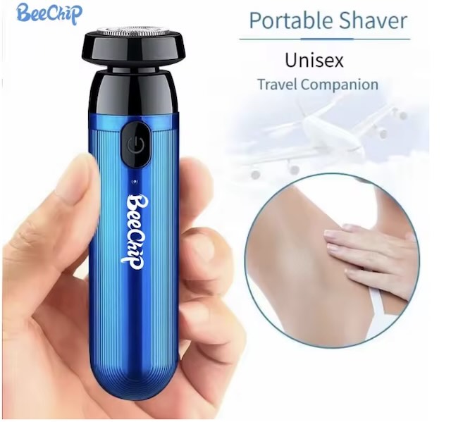 Rasoir électrique portable à charge rapide pour hommes et femmes