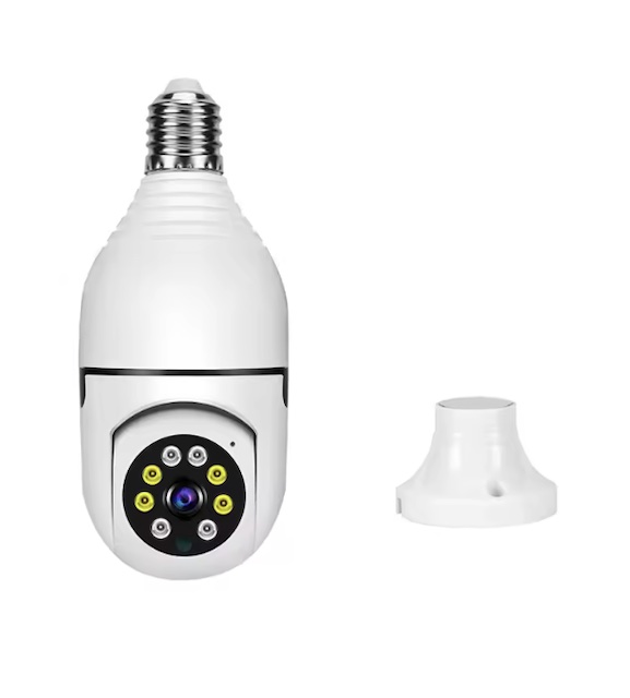 Caméra IP WiFi 4G E27